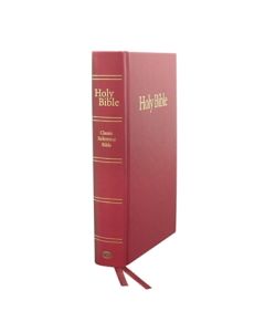 Classic Reference Bible (hardback) - Red