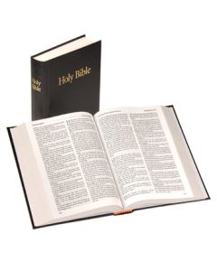 Windsor Text Bible - Black Hardback
