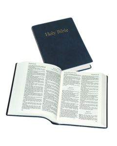 Windsor Text Bible (vinyl paperback) - Blue