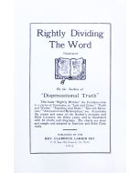 Rightly Dividing The Word By Clarence Larkin