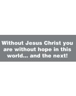 TfT - Window and car transfers / decal-stickers - Without Jesus Christ
