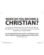 When do you become a Christian?_front